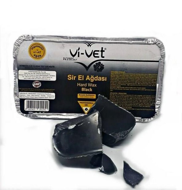 Vi-Vet Sir El Ağdası 500ml Kalıp Ağda Siyah ürün görseli 1