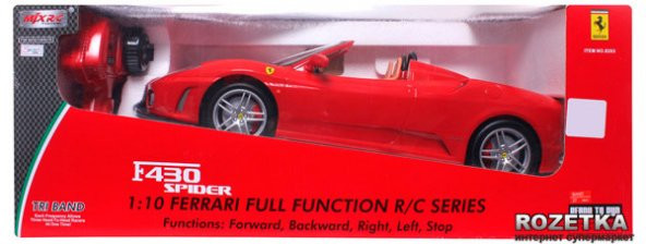 PTTAVM: MJX RC 1:10 Uzaktan Kumandalı Lisanslı Ferrari Enzo Şarjlı