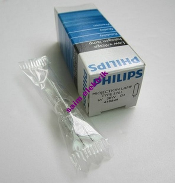PHILIPS 5761 6V 30W ürün görseli 1
