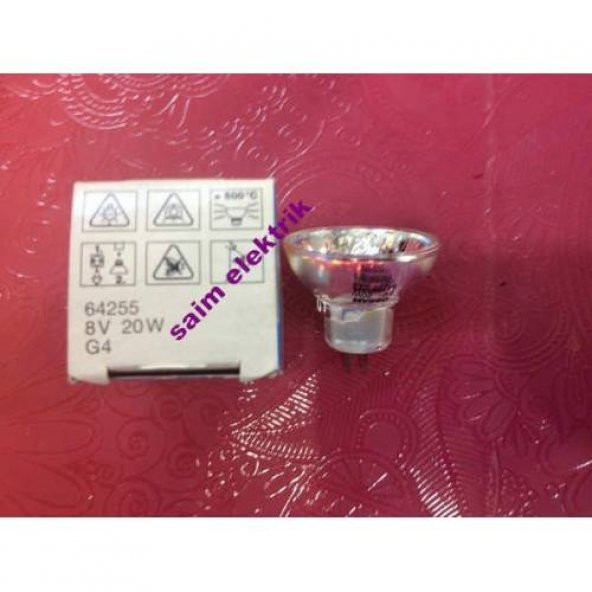 OSRAM 64255 8V 20W G4 ürün görseli 1
