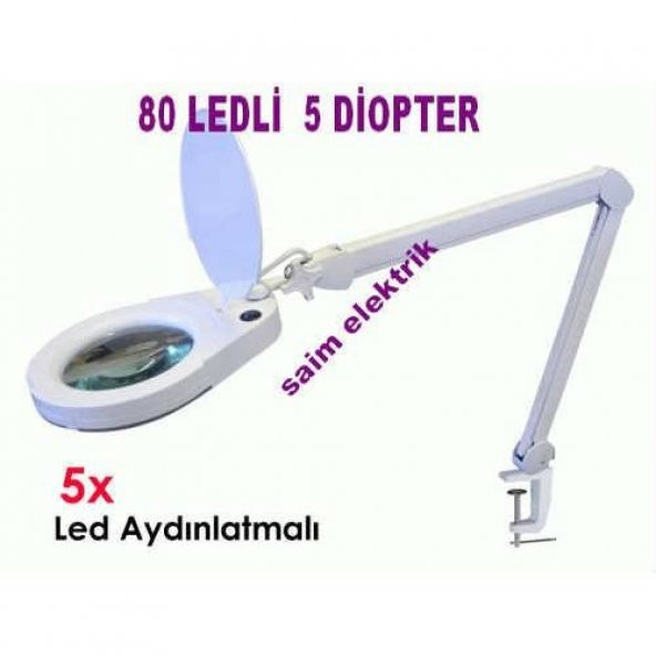 MERCEKLİ MASA LAMBASI 80 LEDLİ ürün görseli 1