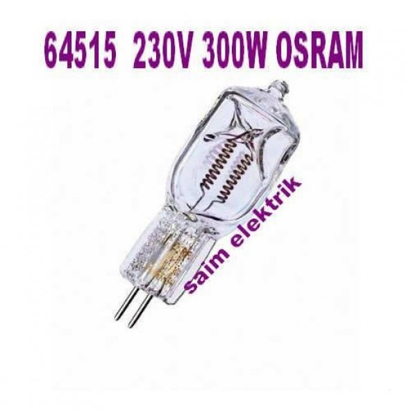 64515 OSRAM 230V 300W ürün görseli 1