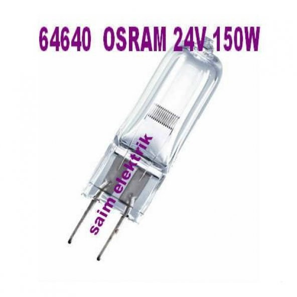 64640 OSRAM 24V 150W ürün görseli 1