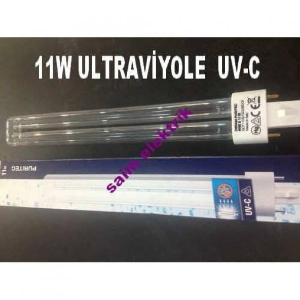 11W ULTRAVİYOLE LAMBA OSRAM UV-C ürün görseli 1