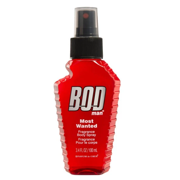 Bodman Most Wanted Erkek Vücut Spreyi – Yoğun Çekicilik Etkili, 100 mL ürün görseli 1