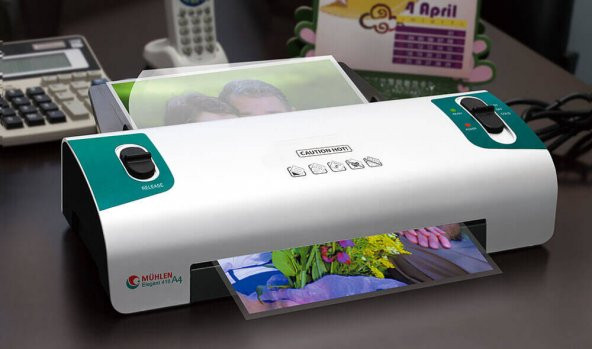 MÜHLEN 418 LAMİNASYON PVC MAKİNASI  A4 STANDART ürün görseli 1