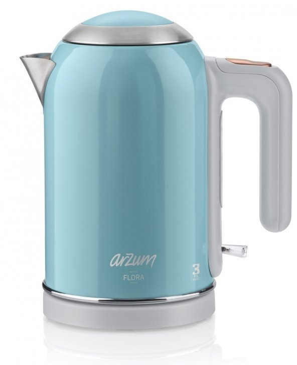 Arzum AR 3012 Flora Gizli Rezistanslı 1Litre Su Isıtıcı - Marin ürün görseli 1