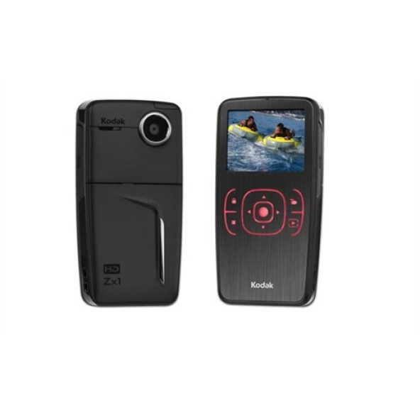 Kodak ZX1 HD CMOS Sensörlü Dijital Cep Boy 720P Dijital Pocket Su Geçirmez Video Kamera SİYAH ürün görseli 1