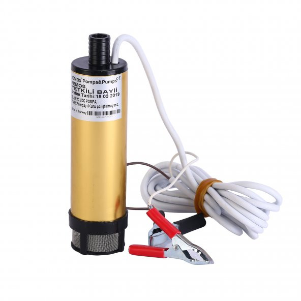 Delice 12 Volt Alüminyum Gövde Mazot pompası ürün görseli 1