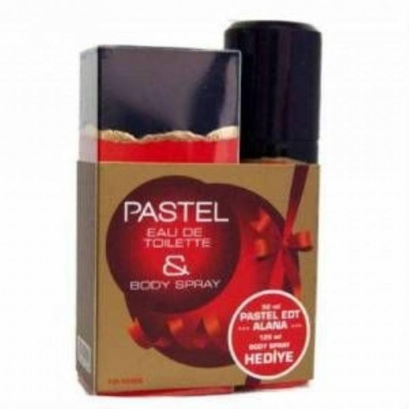 Pastel Edt 50ml + Deodorant 125ml Hediyeli Kadın Parfüm Set ürün görseli 1