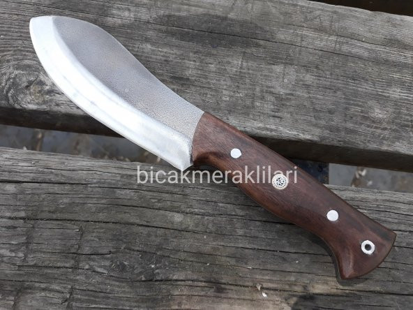 Ahşap Sap Geniş Ağız Av Bıçağı 4116 Çelik 25cm ürün görseli 1