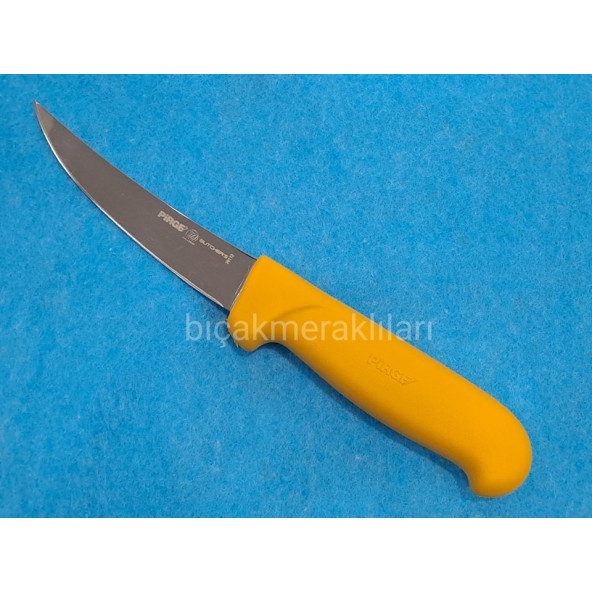 Pirge Butcher's Sıyırma Bıçağı Kıvrık Sert 12 cm SARI - 39112 ürün görseli 1