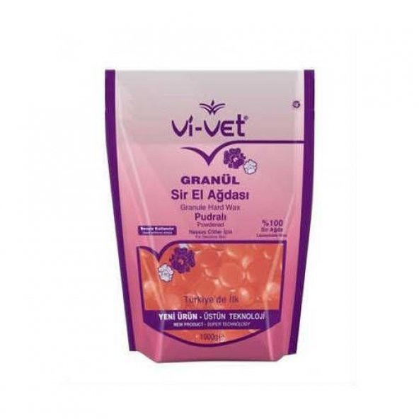 Vi-Vet Granul Sir El Ağdası Pudralı Soyulabilir İnci Ağda 1000g ürün görseli 1