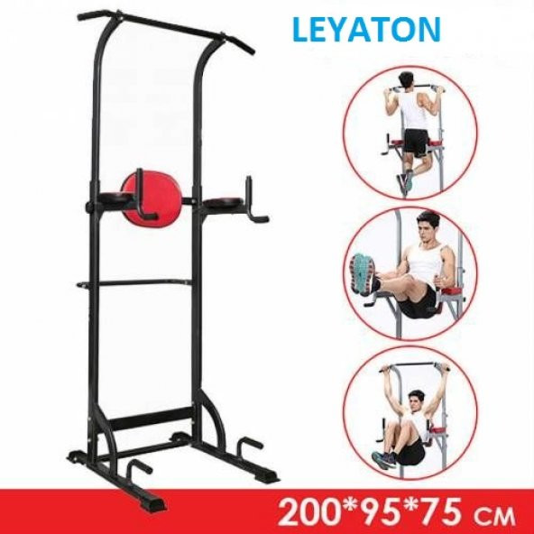 Leyaton Barfiks Çekme Duvarı Güç Kulesi Barfiks Aleti JL-22 ürün görseli 1