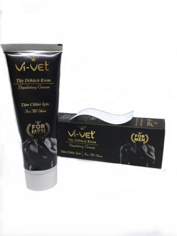 Vi-Vet Tüy Dökücü Krem Erkekler İçin Özel 125ml ürün görseli 1