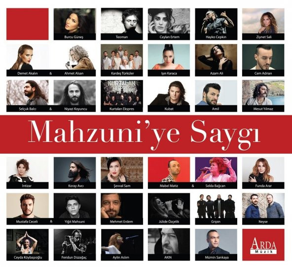 MAHZUNİYE SAYGI - ÇEŞİTLİ SANATÇILAR (2 CD) ürün görseli 1