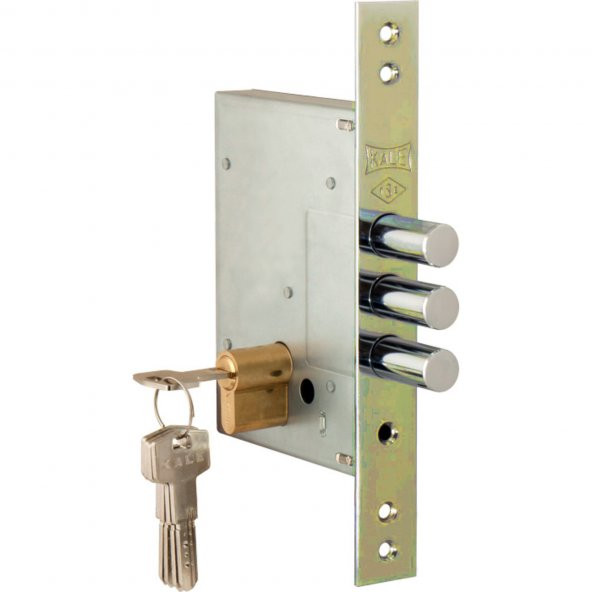 PLUS ÇELİK KAPI EMNİYET KİLİDİGM SARI 60 MM ürün görseli 1