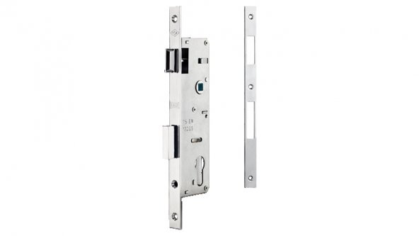 PVC DOĞRAMA İÇİN SİLİNDİRLİ KAPI KROM 30 MM KİLİT ürün görseli 1