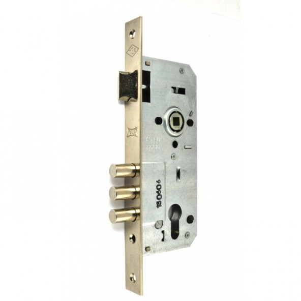 BİLYALI SİLİNDİRLİ DAİRE KİLİDİ ROZET NİKEL 45 MM ürün görseli 1