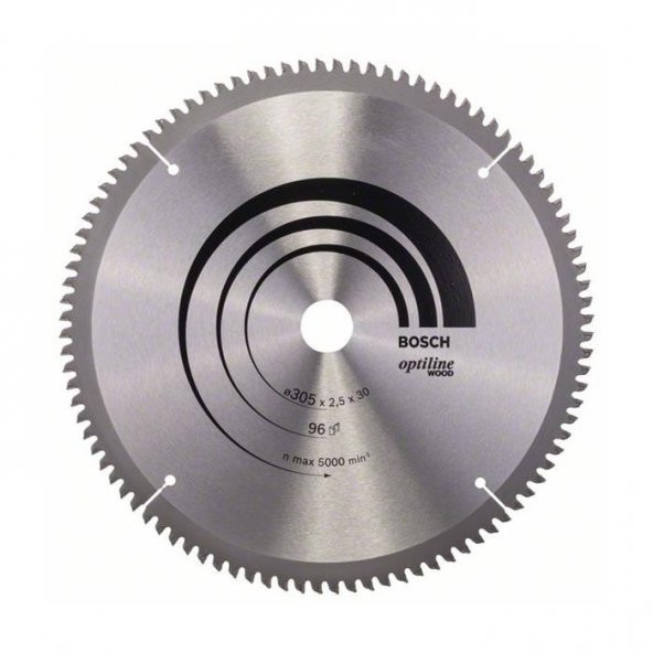 Daire Testere Biçaklari 305X30 Mm 96 Diş 2608640442 ürün görseli 1