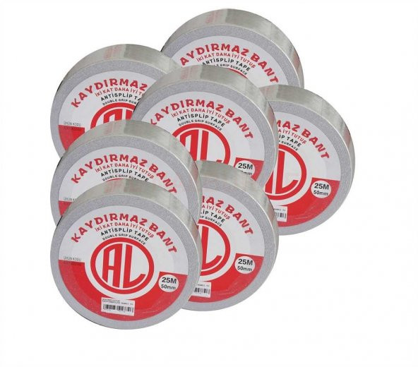 KAYDIRMAZLIK BANDI ŞEFFAF 50 MM 25 MT ürün görseli 1