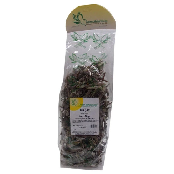 Doğan Baharatçılık Adaçayı 50 Gram Doğal Yaprak Paket Ada Çayı ürün görseli 1
