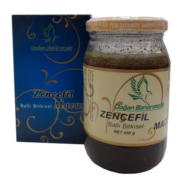 Doğan Baharatçılık Zencefilli Ballı Bitkisel Macunu 450 Gr ürün görseli 1