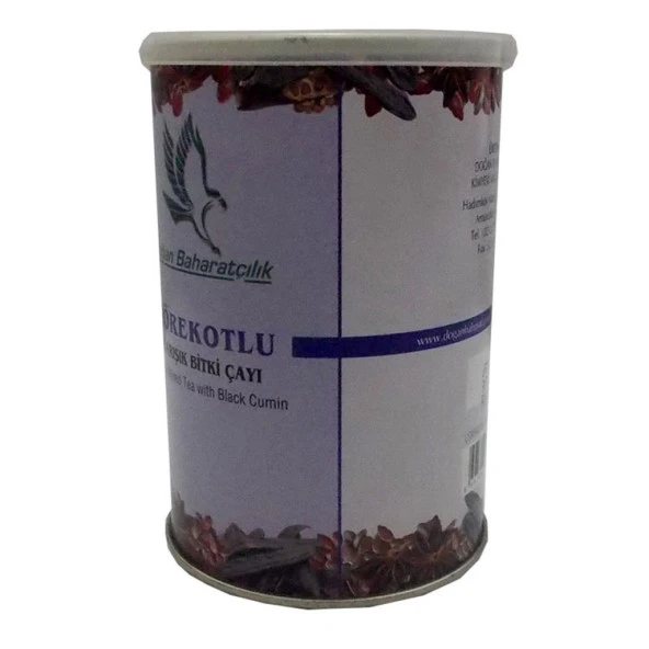 Doğan Baharatçılık Çörekotlu Karışık Bitkisel Çay 100Gr Teneke ürün görseli 1