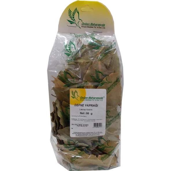 Doğan Baharatçılık Defne Yaprağı 50Gr Saf Doğal Mini Paket ürün görseli 1