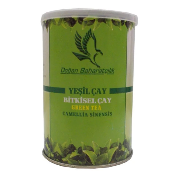 Doğan Baharatçılık Yeşil Çay Bitkisel Çayı Teneke 100 Gr Doğal ürün görseli 1