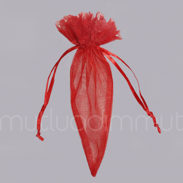 Fistolu Dantel Üçgen Kese 10x16cm 12 Adet ürün görseli 1