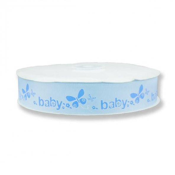 2,5cm X 50m Baby Yazılı Grogren Kurdela ürün görseli 1