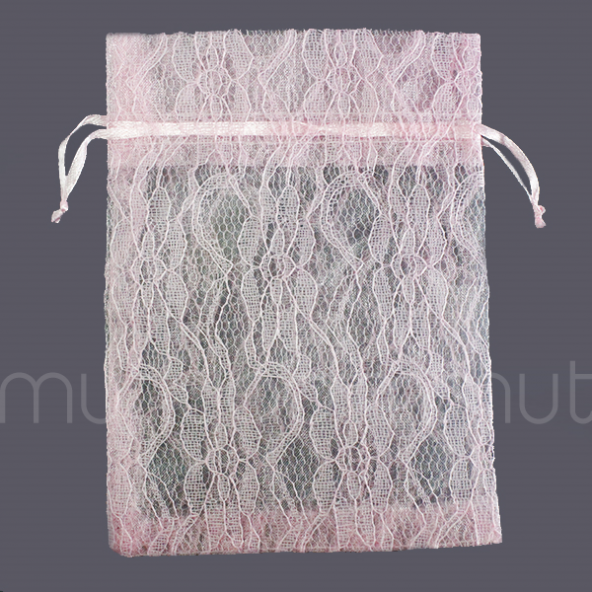 12 Adet 12x17cm Dantel Kese ürün görseli 1