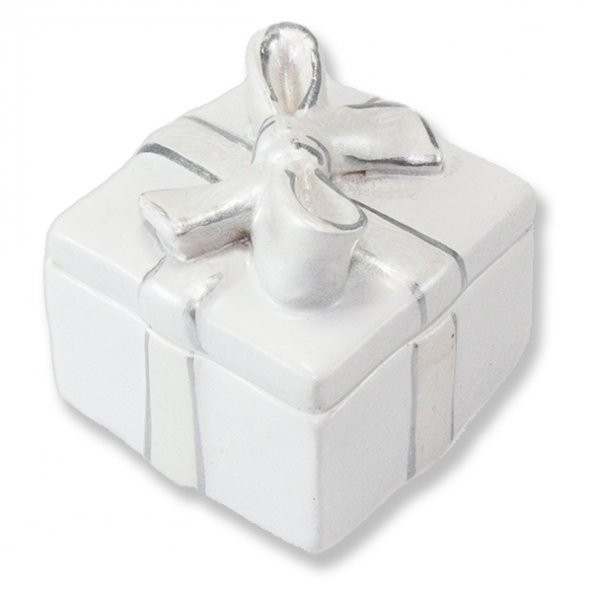24 Adet Fiyonklu Kare Kutu Biblo 3x4cm ürün görseli 1
