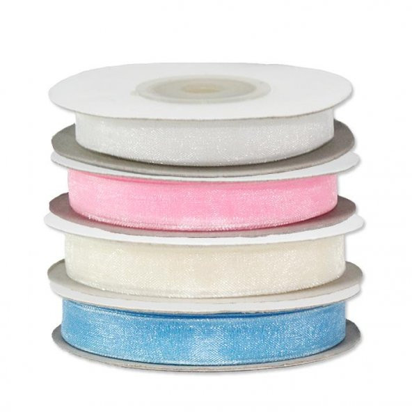1cm X 22,5metre Düz Organze Kurdela ürün görseli 1