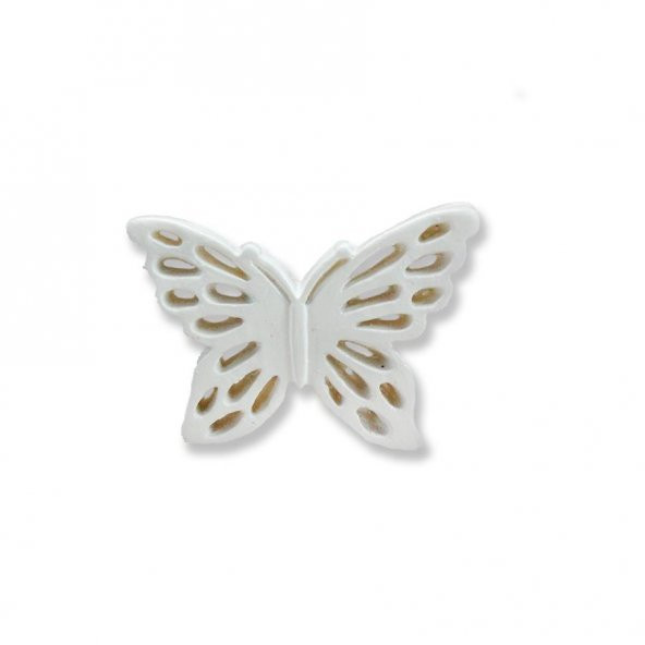 12 Adet 2,5x3,5cm Kelebek Biblo ürün görseli 1
