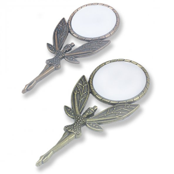 20 Adet Metal Peri Ayna - Resim 2