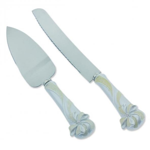 Sedefli Bıçak Ve Spatula Seti ürün görseli 1