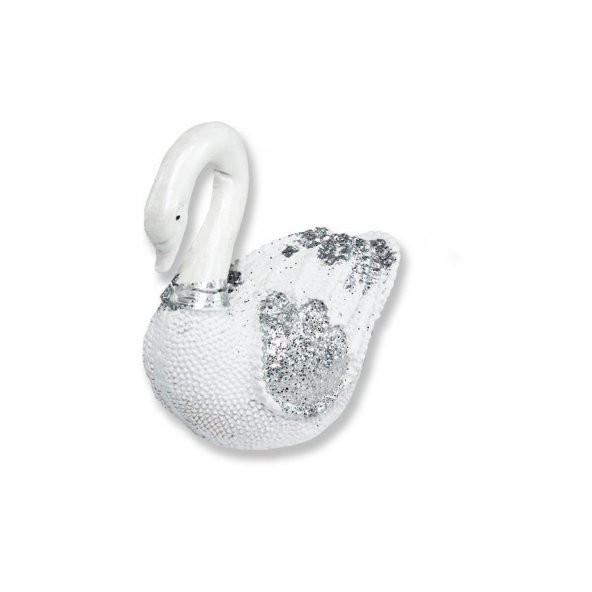 6 Adet 6x5cm  Kuğu Biblo - Resim 5