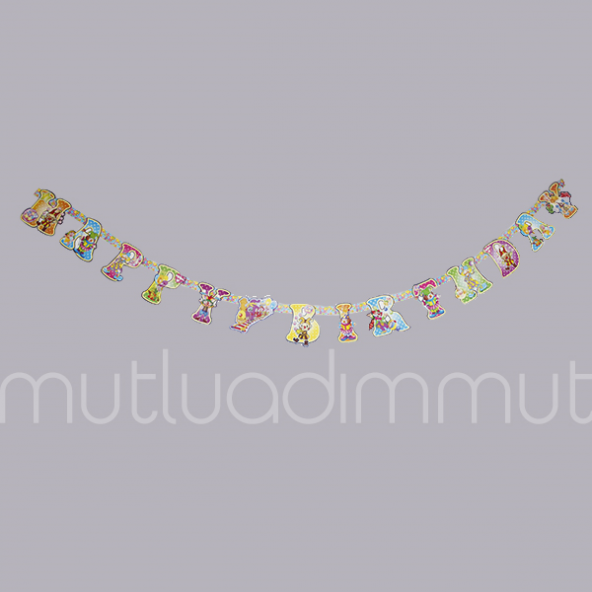 Palyaçolu Happy Birthday Flama Bayrak Banner ürün görseli 1