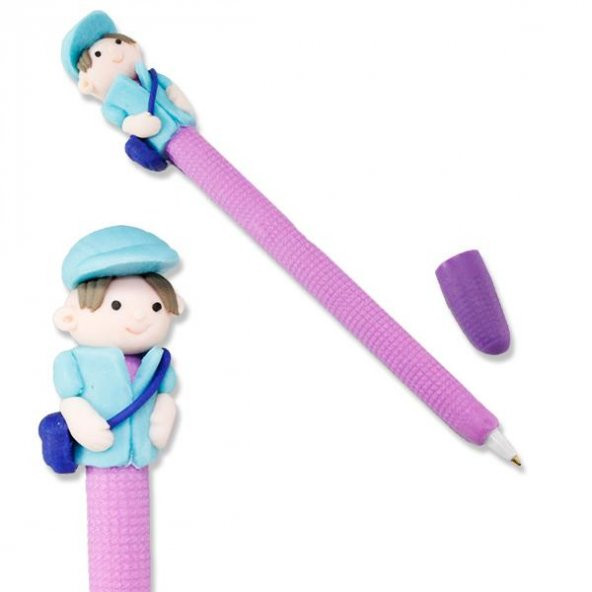 Postacı Erkek Tükenmez Kalem 4 Adet ürün görseli 1