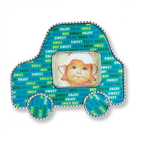 12 Adet 9x7cm Araba Çerçeve Fotoğraf Ayaklı Mıknatıslı ürün görseli 1
