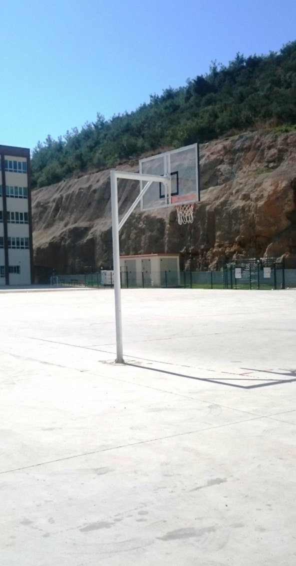 Adelinspor Basketbol Potası Hidrolik Çember 105*180 10 mm Cam ürün görseli 1