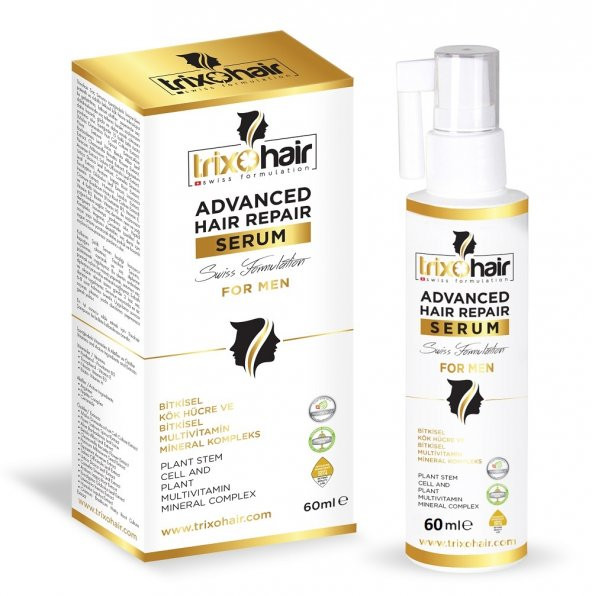 Trixohair Saç Dökülmesine Karşı Saç Bakım Serumu Erkekler İçin - 60 ml - Patentli İçerik ürün görseli 1