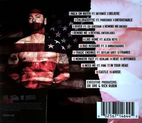 EMINEM - REVIVAL (CD) (2017) - Resim 2