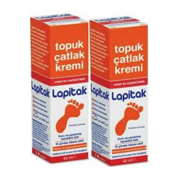 Lapitak Topuk Çatlak Kremi 2 x 60 ML ürün görseli 1
