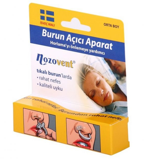 Nozovent Orta Boy Horlama Önleyici Burun Açıcı Aparat ürün görseli 1