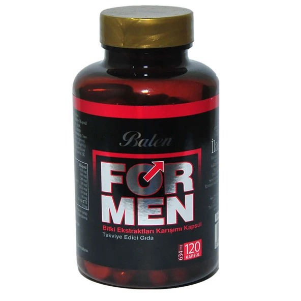 For Men Bitki Karışımı 120 Kapsül - Resim 4