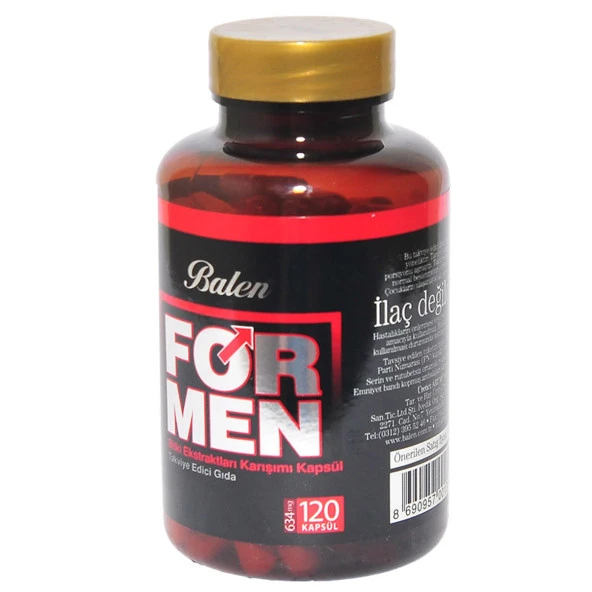 For Men Bitki Karışımı 120 Kapsül - Resim 6