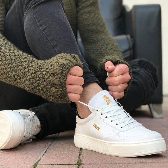 Knack Kalın Tabanlı Erkek Sneaker Ayakkabı - Resim 6